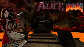 Walkthrough map TIMELESS - Alice: Toys of Madness - DOOM mod : Hell Ground WAD