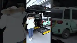Mercedes Benz V260 modified wheelchair lift, simple and easy to operate#welcab#HandicapCarSeat