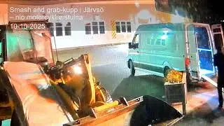 Smash and grab-kupp i J&auml;rvs&ouml; &ndash; nio motorcyklar stulna