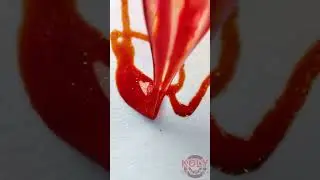 Amazing Crystal Glass Dip Pen Ver2 #shorts  #crystals  #asmr #stationery