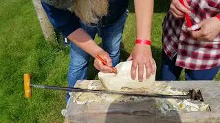 clog making class at Bodger Ball 2018