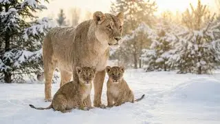 🌿 The Mystery of Life | 4K Short Film | Lion Family 🌿