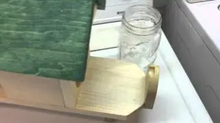 Squirrel in a Jar Feeder