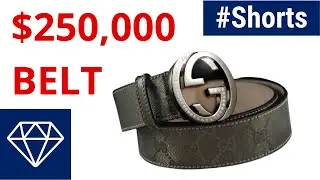 The Most Expensive Gucci Belt | LUXURY GEEKS #shorts