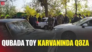 Qubada toy karvanında qəza: &ouml;lən və yaralanan var - RTV