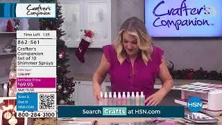 Crafter's Companion Shimmer Sprays  Set of 10