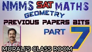 NMMS SAT MATHS GEOMETRY PREVIOUS PAPERS BITS PART 7
