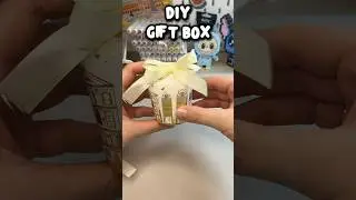 EASY Gift Box from a Paper Cup in 1 Minute! 🎁✨ #christmasdiy #christmascrafts #easytomake