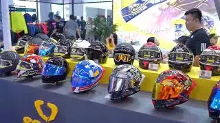 SOMAN Helmet attend the 21 china international motorcycle trade exhibition