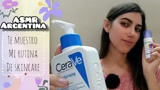 ASMR ESPAÑOL - TE MUESTRO MIS PRODUCTOS DE SKINCARE 💕🥰