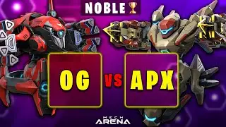 OG vs APX | Round 1 | NOBLE Tournament 🏆 | Mech Arena | No MODS