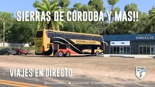 HACIA LAS SIERRAS!!🚌| CÓRDOBA - VENADO TUERTO Y MAS!!🚍| EURO TRUCK SIMULATOR 2 | NO ES SIMULADO.