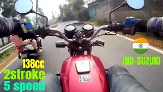 Suzuki Shaolin 140cc 2 stroke Riding after 1 year Part-1 | Cyberkidd moto