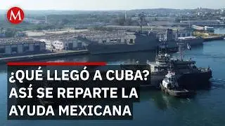 M&eacute;xico env&iacute;a 800 toneladas de ayuda a Cuba; inicia distribuci&oacute;n en La Habana