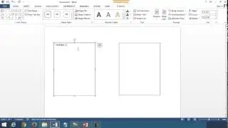 Linking Text Boxes in Microsoft Word