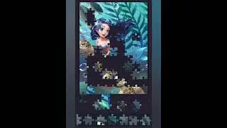 Mermaid Riding a Sea Turtle🧜&zwj;♀️🐢 Calm & Magical Animation for Kids #game #youtubevideo #puzzle #kids