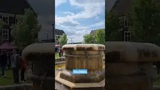 Loughborough University Water Fountain with Bubbles  #loughboroughuniversity #shortswithcamilla