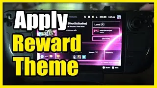 How to Apply the Steam Deck rewards Theme to Profile (Fast Tutorial)