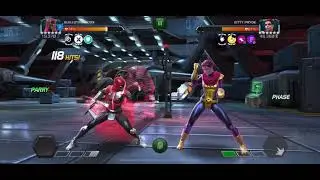 KITTY PRYDE CAVALIER DIFFICULTY SOLO WITH 6*R3 GUILLOTINE #MCOC