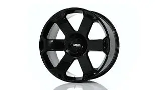 Rotiform Forged RotiSpec AVS - 22X10.5 - ET10 - GLOSS BLACK