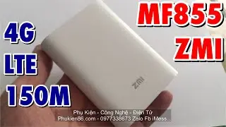 B&igrave;nh Dương - B&aacute;n bộ ph&aacute;t wifi 4G ZMI MF855 pin tr&acirc;u 25 giờ Thủ Dầu Một 0977338673 Zalo Phukien86.com