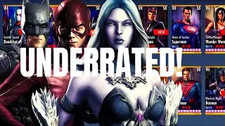 Top 3 UNDERRATED Characters! Injustice Gods Among Us 3.2! iOS/Android!