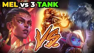 Come se la cava MEL contro 3 TANK? - League of Legends ITA