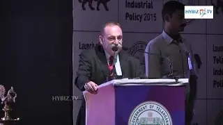 Eric Lavertu General Consul Of France Telangana Industrial Policy 2015 - Hybiz.tv
