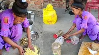 आज बनाए आलू  पराठे #Village #Punamkumari #CookingVideo #RealDailyVlogs