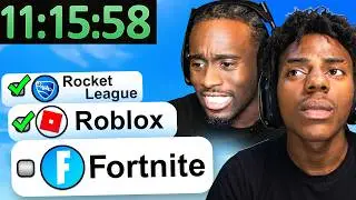 Beating Every Game With IShowSpeed!