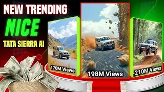 How to Create Viral Tata Sierra AI Reels | Full Tutorial AI content creation | Make Money with AI 