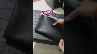Rexine kaisa hotha hai | Rexine information | #rexine #rangolimat #explore #diy #woolenmat