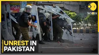 Lahore Protests: Violent Clashes Erupt in Pak's Lahore Killing Two And Injuring Over 50 | WION News