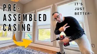 Upgrading Our Windows: DIY Custom Casings & Smart Motorized Shades!