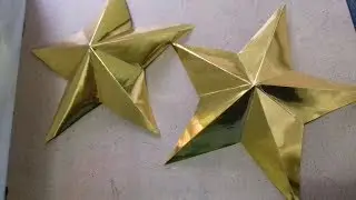 Como fazer estrela 3d - DIY para iniciantes
