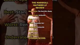 Eminem - The Marshall Mathers LP Review #eminem #slimshady #rap #rapmusic #hiphop #hiphopmusic