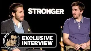 Jake Gyllenhaal & Jeff Bauman STRONGER Exclusive Interview (JoBlo) TIFF 2017