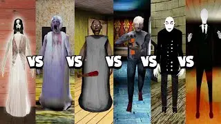 Slendrina vs The Entire Granny Family Who is Powerful ?