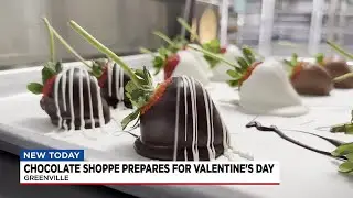 The Chocolate Shoppe prepares for Valentine's Day