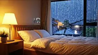 Rain on Window at Night – Deep Sleep ASMR