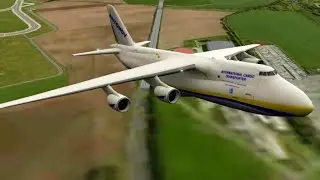 A124 ANTONOV AIRLINES TAKE-OFF FROM SOEKARNO-HATTA (CGK) INTERNASIONAL AIRPORT