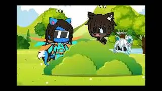 Me and my two new oc tony the German shaper dog and winter the fox spy on saja boys @Mutifandomgirl 