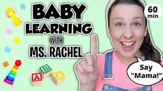 Baby Learning With Ms Rachel - First Words, Songs and Nursery Rhymes for Babies - Toddler Videos
