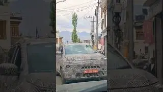 Next Generation Tata nexon spotted  in Leh Tata Nexon Facelift #shorts #trending #trendingshorts
