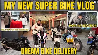 My Birthday Vlog 🎂 || New Super Bike Self Gift 🎁 || Papa Ka Reaction 😱 || Prince Vlogs 🤩