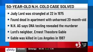 Concord, N.H. cold case murder solved after 50 years