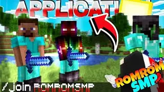 Application for romrom smp #applicationforromromsmp@NiwayOp  @GodOfHerobrine_ @littlebazigargaming
