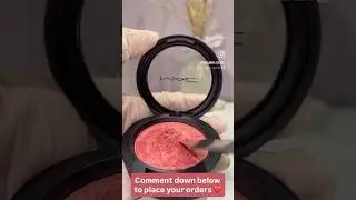 Mac blush samples available. Shades: fleur power and desert rose