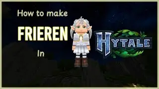 How to make FRIEREN in Hytale - Hytale anime avatar