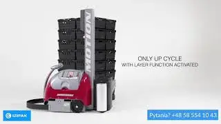 Owijarka pionowa, samojezdna (robot) do palet, PKG Motion